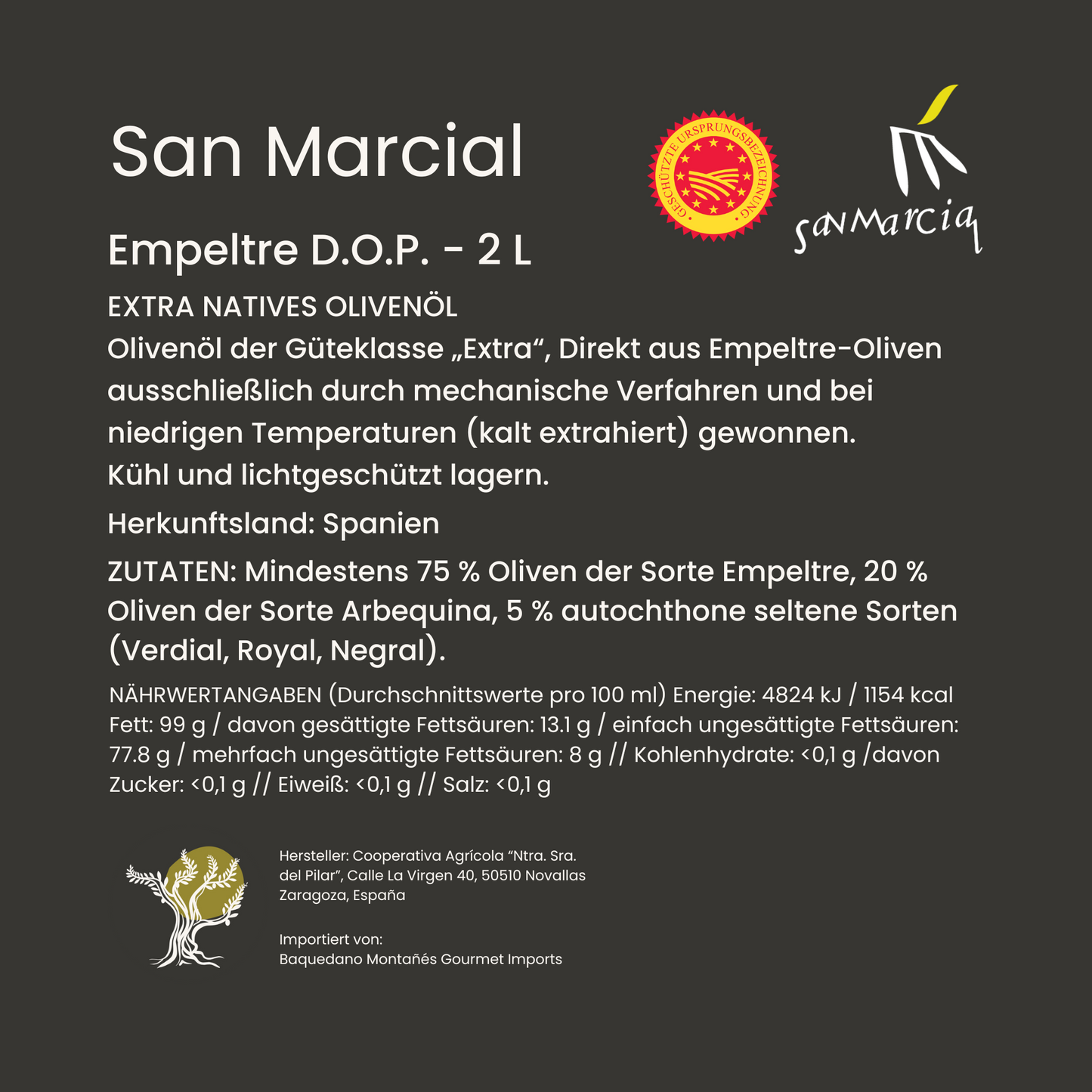 San Marcial Empeltre DOP 2L – Sanft & Vielseitig