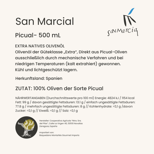 San Marcial Picual – Intensiv & Aromatisch
